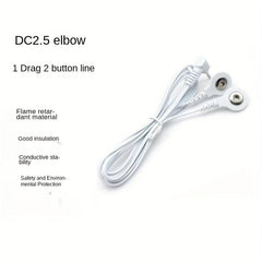 2 5mm Replacement Electrode Wires for TENS Units