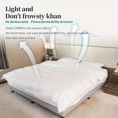 4 PCS Disposable Bed Sheets Travel Sheets For Hotel