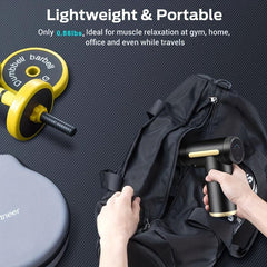 Rechargeable Fascia Massager Gun Deep Tissue Massage Gun Portable Body Massager