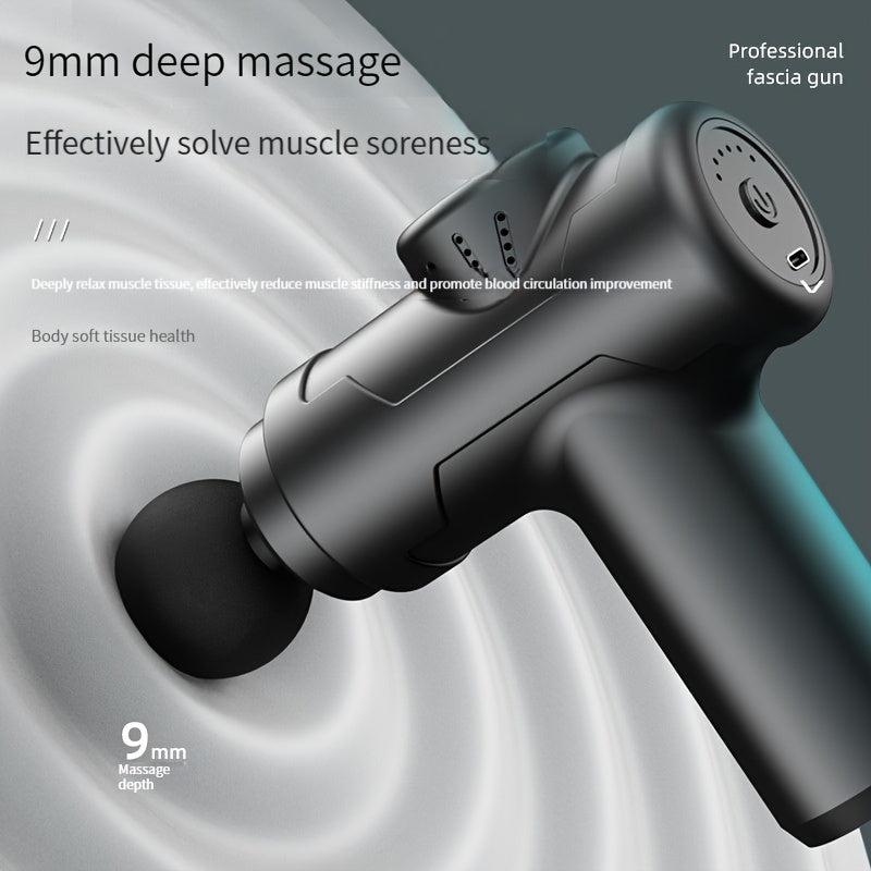 Portable Deep Tissue Massage Gun for Pain Relief, Compact Percussion Massager