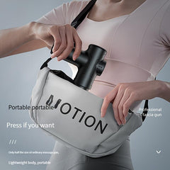 Portable Deep Tissue Massage Gun for Pain Relief, Compact Percussion Massager