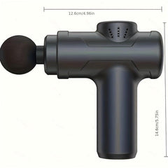Portable Deep Tissue Massage Gun for Pain Relief, Compact Percussion Massager