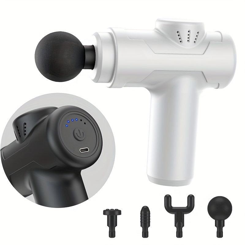 Portable Deep Tissue Massage Gun for Pain Relief, Compact Percussion Massager