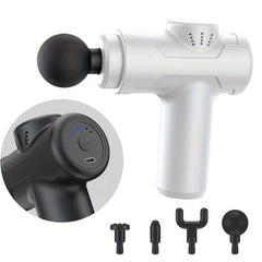 Portable Deep Tissue Massage Gun for Pain Relief, Compact Percussion Massager