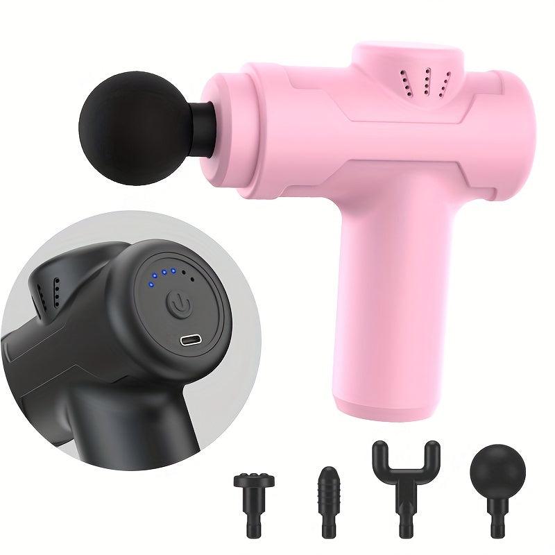 Portable Deep Tissue Massage Gun for Pain Relief, Compact Percussion Massager