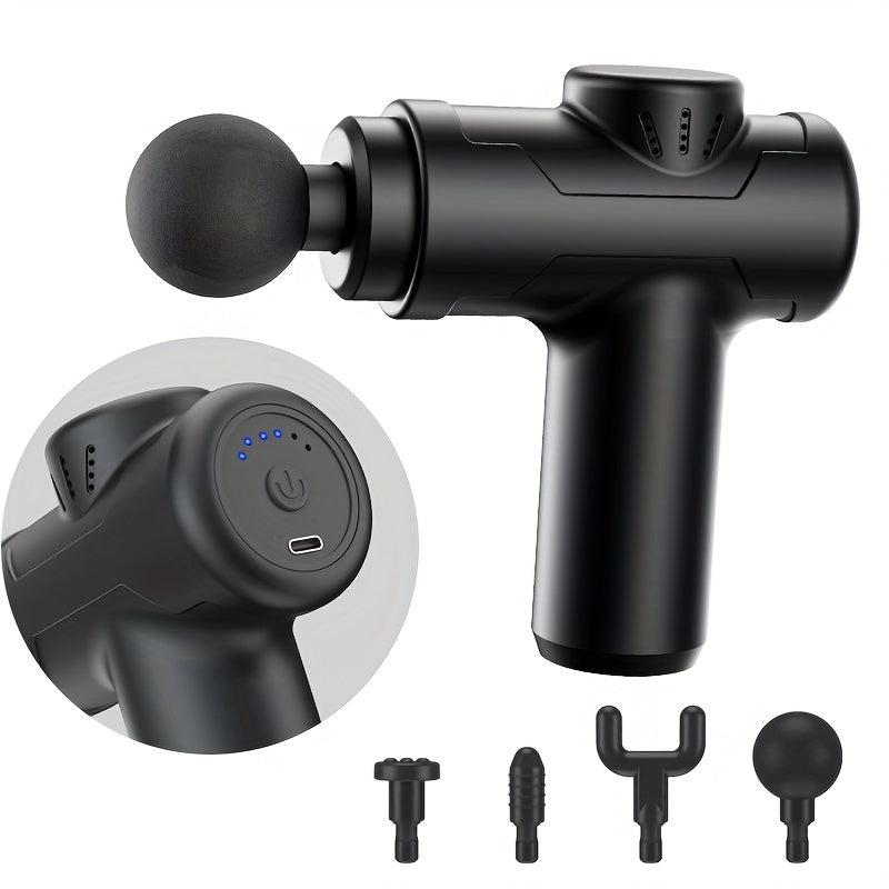 Portable Deep Tissue Massage Gun for Pain Relief, Compact Percussion Massager