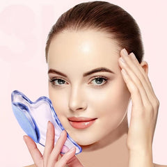 Crystal Gua Sha Body Massage Tool Wrinkles Tighten Skin Facial Cleansing