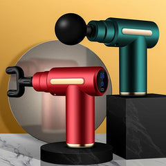 LCD High Gear Mini Fitness Muscle Relaxation Cervical Massage Gun