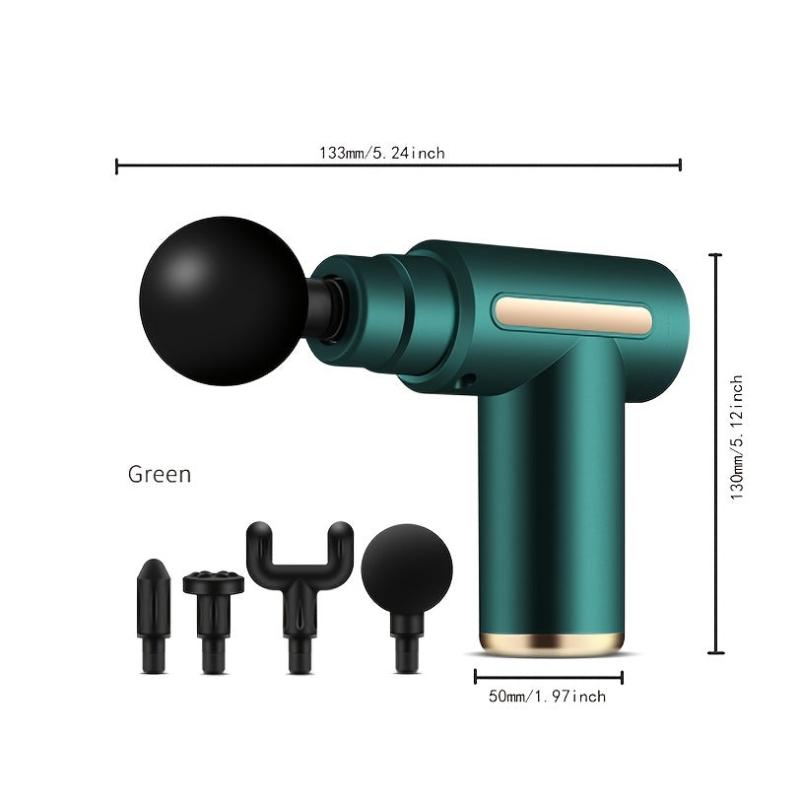 LCD High Gear Mini Fitness Muscle Relaxation Cervical Massage Gun