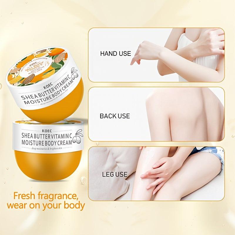 200g Shea Nut Shea Butter & Vitamin C Moisture Body Cream