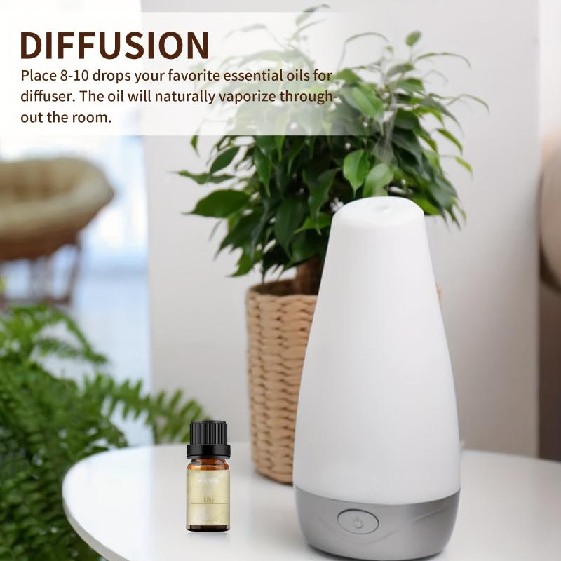 1pc Lily Fragrance Aromatherapy Essential Oil 10mL
