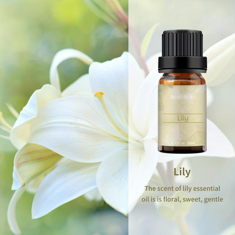 1pc Lily Fragrance Aromatherapy Essential Oil 10mL