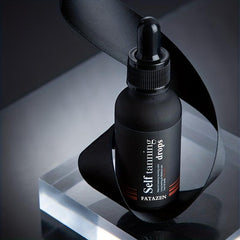 Deep Chocolate Self Tanner Drops, Sunless Tanning Water Solution