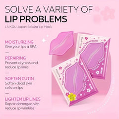 Sakura Collagen Lip Mask for Dry Lips