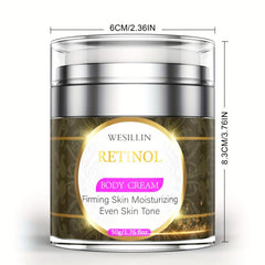 Retinol Body Cream 50g Hydrating Moisturizer for Dry Sensitive Skin