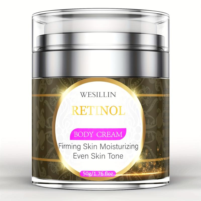 Retinol Body Cream 50g Hydrating Moisturizer for Dry Sensitive Skin
