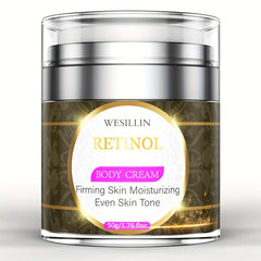 Retinol Body Cream 50g Hydrating Moisturizer for Dry Sensitive Skin