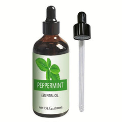 100ml Peppermint Aromatherapy Essential Oil with Glass Dropper