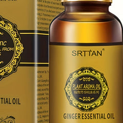 Ginger Essential Massage Oil for Relaxing Full Body Massage