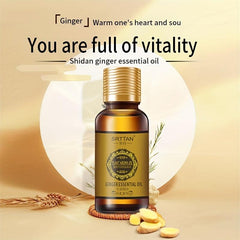 Ginger Essential Massage Oil for Relaxing Full Body Massage