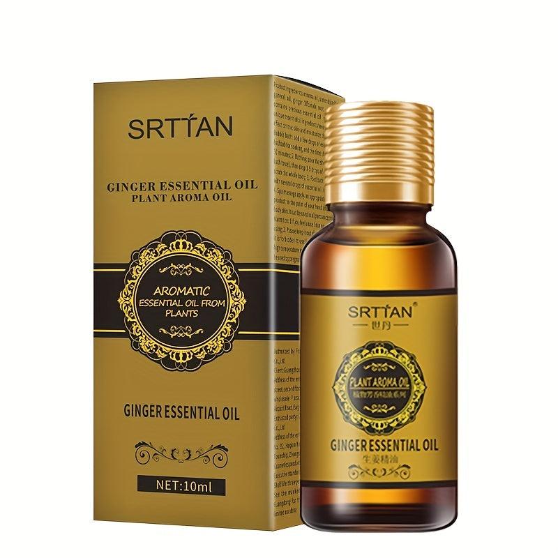 Ginger Essential Massage Oil for Relaxing Full Body Massage