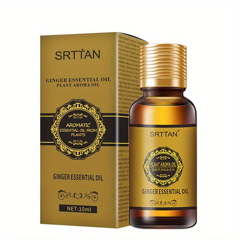 Ginger Essential Massage Oil for Relaxing Full Body Massage