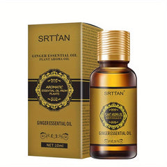 Ginger Essential Massage Oil for Relaxing Full Body Massage