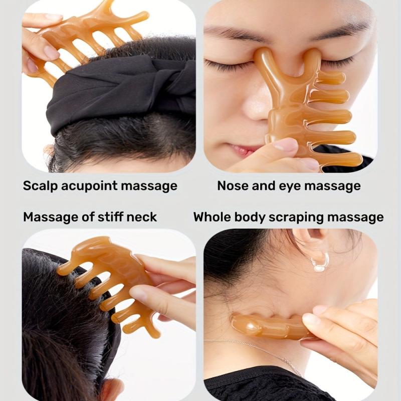 Facial Massage Scrapers Gua Sha Tools For Skin Care & Muscle Relaxation