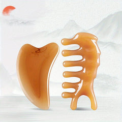 Facial Massage Scrapers Gua Sha Tools For Skin Care & Muscle Relaxation