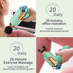 Mini Massage Gun Deep Tissue Vibration Muscle Massage Gun 9 Speed