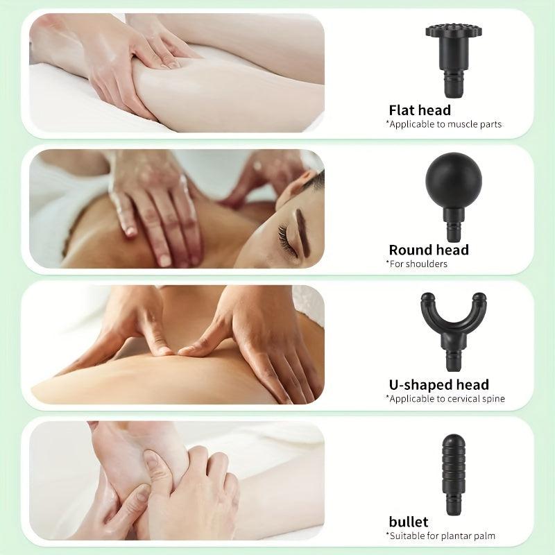 Mini Massage Gun Deep Tissue Vibration Muscle Massage Gun 9 Speed