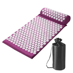 Acupressure Mat & Pillow Set for Neck Back Muscle Relaxation