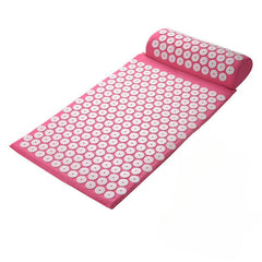 Acupressure Mat & Pillow Set for Neck Back Muscle Relaxation