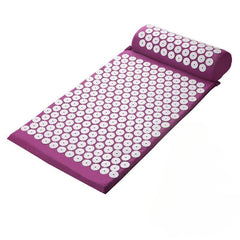 Acupressure Mat & Pillow Set for Neck Back Muscle Relaxation