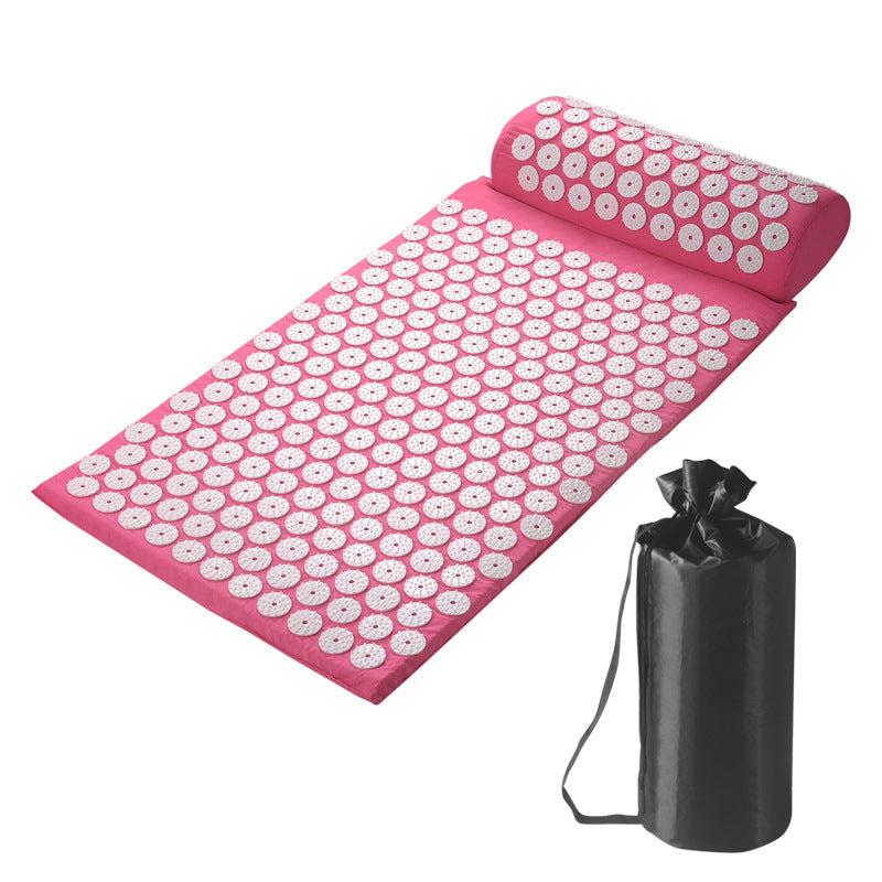Acupressure Mat & Pillow Set for Neck Back Muscle Relaxation