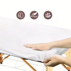 20pcs Disposable Fitted Massage Table Sheets Bed Covers 213x88.9cm