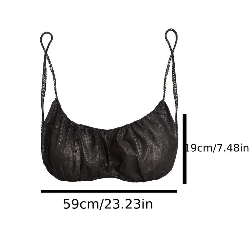 50Pcs Women Disposable Bras Elastic Strap Spa Top Underwear Non Woven Brassieres