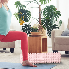 Foam Grid Roller Muscle Relaxation for Self-massage Back Pain Relief