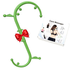 Back Neck Massager Self Massage Tool Trigger Point Cane Handheld Wand