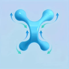 Deep Tissue Handheld Massager for Pressure Point Massage - Manual Back Massager
