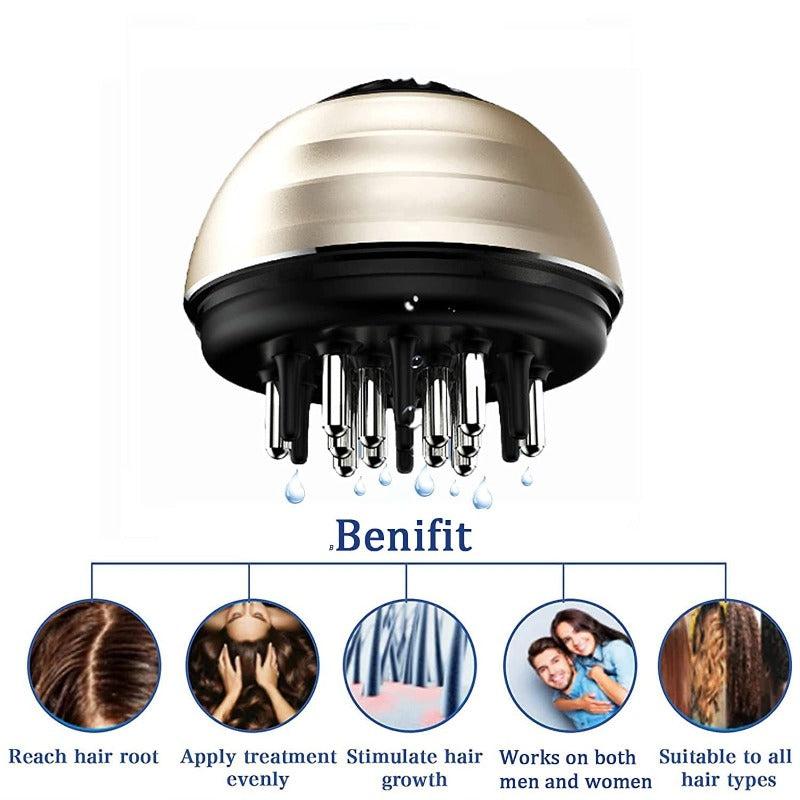 Scalp Applicator Comb for Hair Medicine Fluid Essential Care
