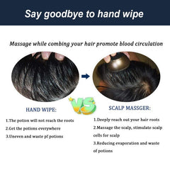 Scalp Applicator Comb for Hair Medicine Fluid Essential Care