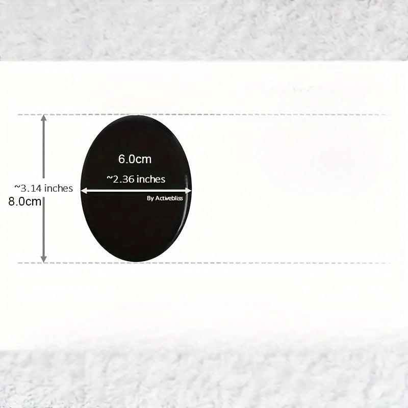 2pcs Large Hot Massage Stones for Home and Spa Relaxation