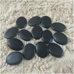2pcs Large Hot Massage Stones for Home and Spa Relaxation