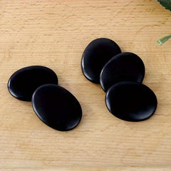2pcs Large Hot Massage Stones for Home and Spa Relaxation