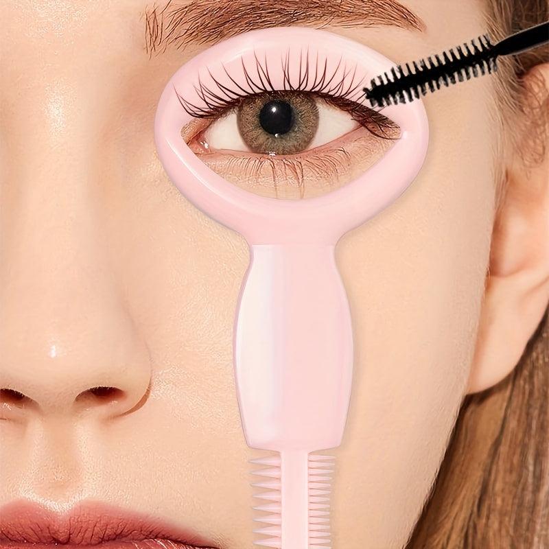Eyeliner Stencils Mascara Shield Guard Tool with Comb