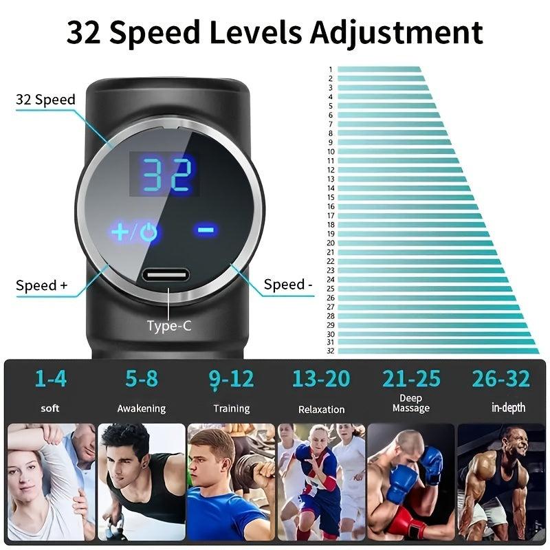 Massage Gun Deep Tissue Muscle Massager Percussion Massager