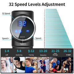 Massage Gun Deep Tissue Muscle Massager Percussion Massager