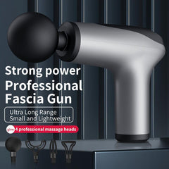 Mini Massage Gun 4 Heads Handheld Percussion Massage Compact Personal Massager