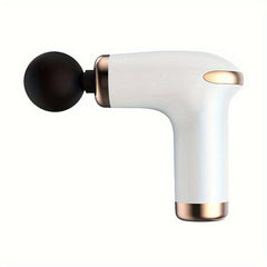 Mini Massage Gun Portable Handheld Muscle Massager with 4 Heads